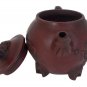 Vintage Hand-crafted Oriental Yixing Clay Teapot - The Water Buffalo (17 oz)