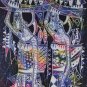 Original Batik Art Painting on Cotton, 'Ladies Carrying Basket of Fish' by Zabid (45cm x 75cm)
