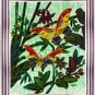Original Batik Art Painting on Cotton Fabric, 'Butterfly' By Trisnor (45cm X 50cm)