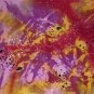 Original Batik Art Painting on Cotton Fabric, 'Abstract' Special Edition By Musa (90cm X 75cm)