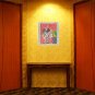 Original Batik Art Painting on Cotton Fabric, 'Abstract' Special Edition By Musa (45cm X 50cm)