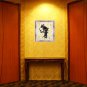 Original Batik Art Painting on Cotton Fabric, 'Wayang Kulit' By Khairy (45cm X 50cm)