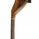 Hand-crafted Wood Letter Opener with Batik Motives - Dolphin Shape