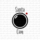 Santa Cam Digital File Download (svg, dxf, png, jpeg)