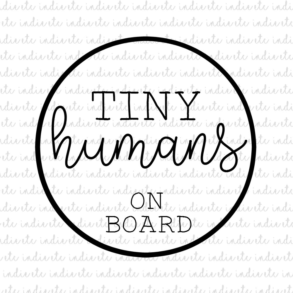 Download Tiny Humans on Board Digital File Download (svg, dxf, png ...