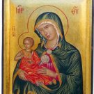 Virgin Mary & Child Byzantine Hagiography Icon