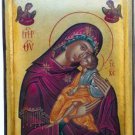 Virgin Mary & Jesus Christ Byzantine Handpainted Icon