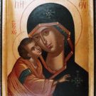 Virgin Mary & Jesus Christ Greek Orthodox Hagiography Icon