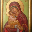 Virgin Mary & Jesus Christ Greek Orthodox Handpainted Icon