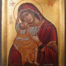 Virgin Mary & Jesus Christ Byzantine Handpainted Icon
