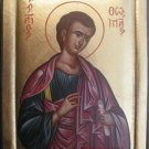 Saint Sergius Byzantine Handpainted Icon