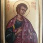 Saint Sergius Byzantine Handpainted Icon