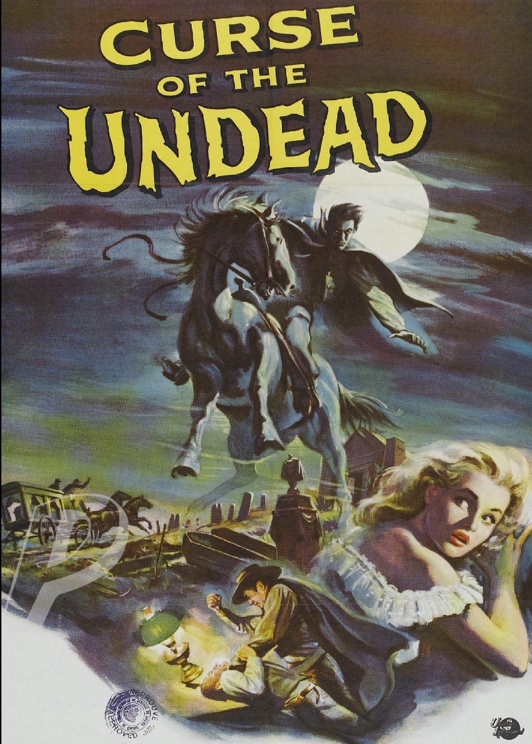 Curse Of The Undead DVD (1959) Cult-Classic Horror