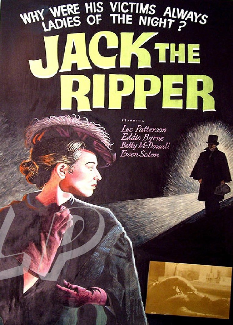 Jack The Ripper DVD (1959) Widescreen, Rare Horror