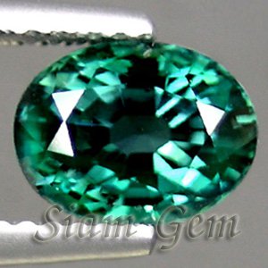 1.0ct. NATURAL GREEN ALEXANDRITE OVAL RUSSIAN GEM