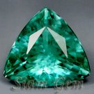 1.8ct. RARE NATURAL GREEN ALEXANDRITE RUSSIAN TRILLION GEM