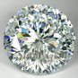 4.0ct. RAVISHING BRILLIANT LAB CLEAR WHITE DIAMOND ROUND