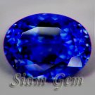 1.05ct. AFRICAN NATURAL CORNFLOWER BLUE SAPPHIRE OVAL GEM