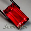 1.05ct. NATURAL DEEP PIGEON BLOOD RED RUBY BAGUETTE LOOSE GEM