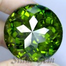 89.5ct. ELEGANT BRILLIANT RARE GREEN LAB DIAMOND ROUND CLOSE CUT