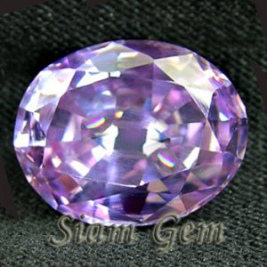 75.4ct. EXCLUSIVE BRILLIANT LAB LAVENDER DIAMOND OVAL