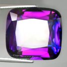 28.1ct. FANTASTIC BI COLOR VIOLET BLUE PINK SAPPHIRE CUSHION GEM