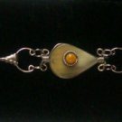 Natural Elements Hand Crafted Womans Bracelet Feminine Bulls Tear Jewelry