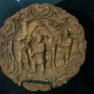 Vintage Old Time Blacksmith Scene Detailed Resin Decorative Wall Hanging