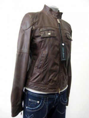 GUESS BY MARCIANO LEATHER LAMBSKIN JACKET COAT RRP$470
