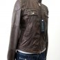 GUESS BY MARCIANO LEATHER LAMBSKIN JACKET COAT RRP$470