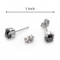 10K White gold, genuine black diamond 0.78ctw,$850 earrings