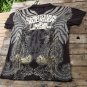 mens auth Christian Audigier / ed hardy polo, t shirt large