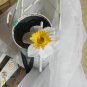 Daffodil White Yellow Fascinator Headband
