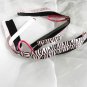 Pink and Black Tiger Print Cheer Ponytail Streamer Set