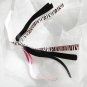 Pink and Black Tiger Print Cheer Ponytail Streamer Set