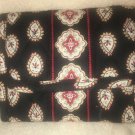 Vera Bradley Mini Tri Fold Wallet in CLASSIC BLACK Super pre owned condition