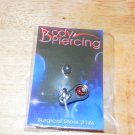 Flaming 8 Ball Zipper Navel 05