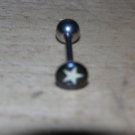 Tongue Star Black Flat 16
