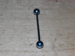 Industrial Titanium 14G 1.5 inch Light Blue 43