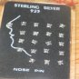 Butterfly Nose Pins, 20 pack 387