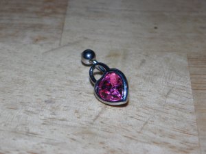 Lock Heart Pink 55
