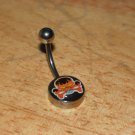Style 2 Flash Art Skull and Crossbones Navel 115
