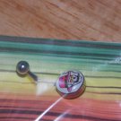 Smokin' Skull Tattoo Navel 128