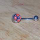 Large Confederate Flag Navel 245