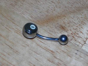 Small 8 Ball Navel 247