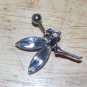 Fairy Gem Wings White Navel 781