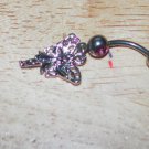 Small Fairy Dangle Pink Navel 207