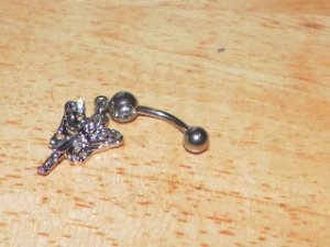 Small Fairy Dangle White Navel 207