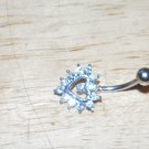 Outline White Heart Navel 224
