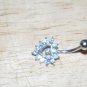 Outline White Heart Navel 224